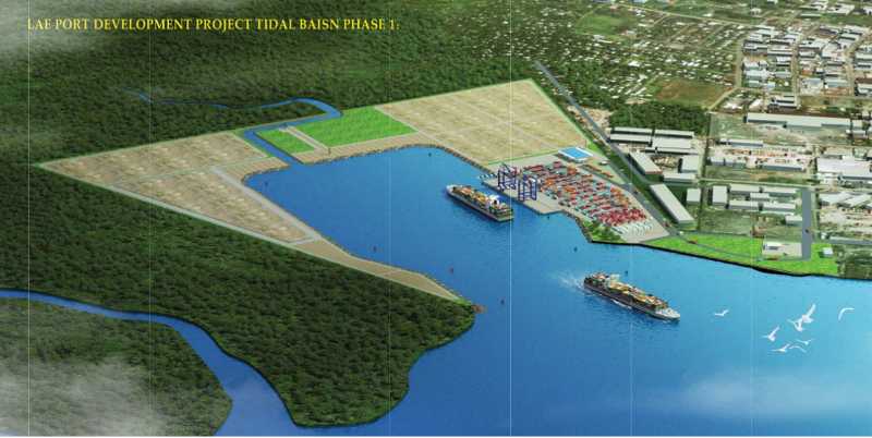 Online view of completed LAE tidal basin project Phase #1